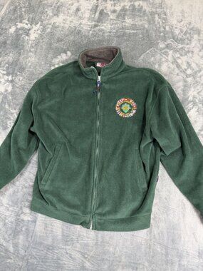 US Basic Green Fleece Jacket Supreme HQ Allied Powers Europe Size L